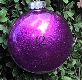 Ornament - Glitter Bulb (Personalized)