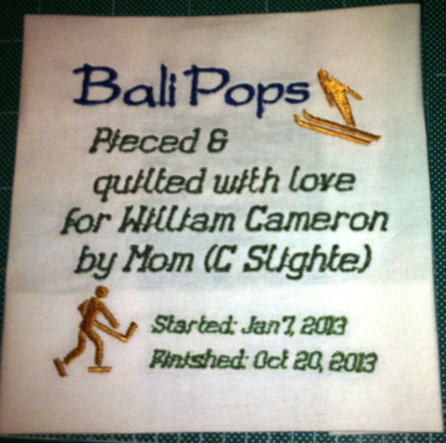 Quilt - Double (Custom) (~78"x87")