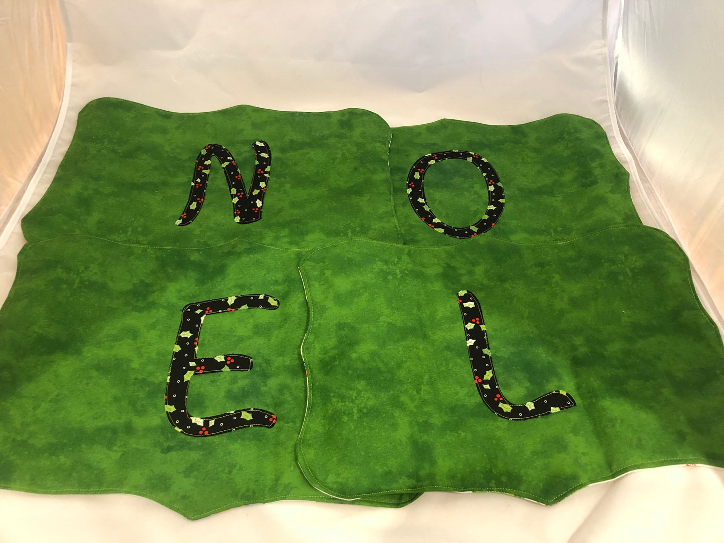 Noel Placemat Set (Quilted set of 4) - Custom