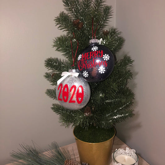 Ornament - Glitter Bulb (Personalized)